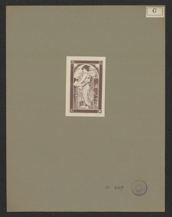 Max Goldstein – Exlibris Golstein Paul 