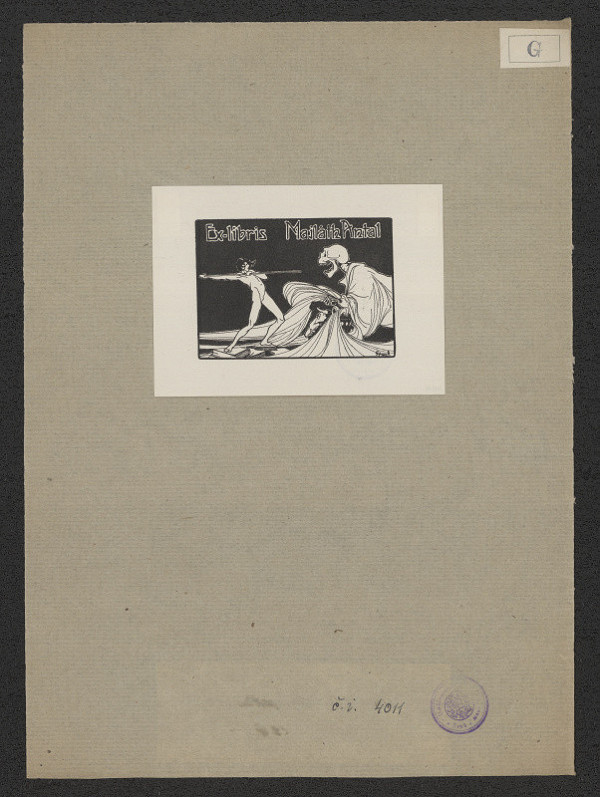 Antal Gyorgi – Exlibris Mailáth Antal 