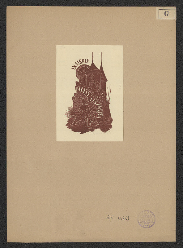 Henryk Gaczyński – Exlibris Tadeusz Leszner 