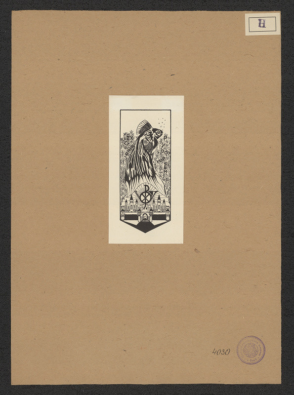 Rund E. Hanrath – Exlibris J. P. von Ootmarsum 