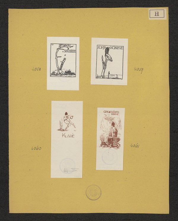 Jenö (Eugen) Haranghy – Exlibris Kopja Könyve 