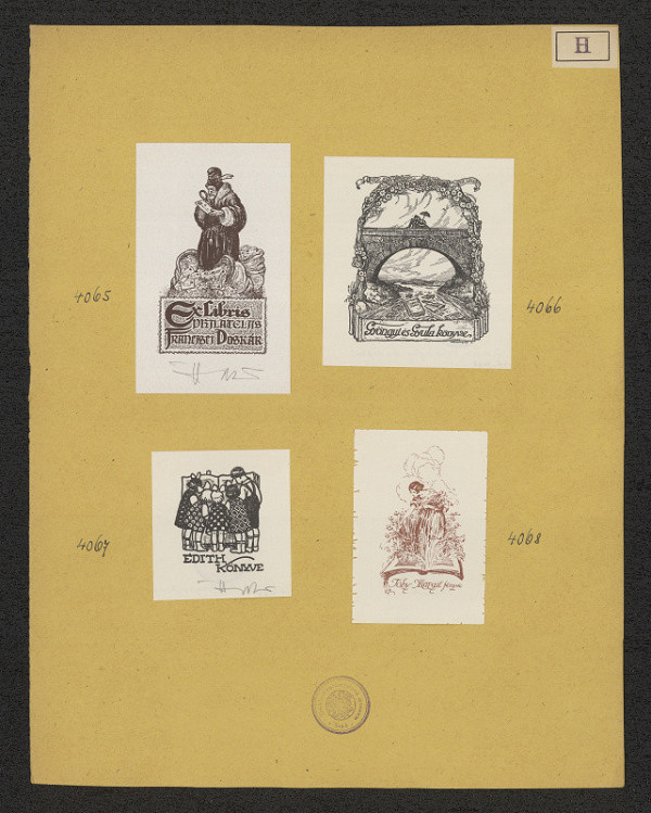 Jenö (Eugen) Haranghy – Exlibris Filateliis Frantzer Doskár