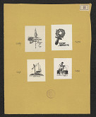 Jenö (Eugen) Haranghy – Exlibris Komáromi János Könyve 