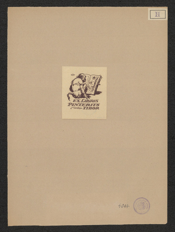 Jenö (Eugen) Haranghy – Exlibris Pinterits Tibor 