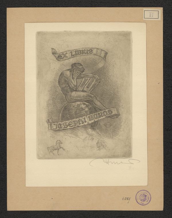 Jenö (Eugen) Haranghy – Exlibris Josephi Boros 