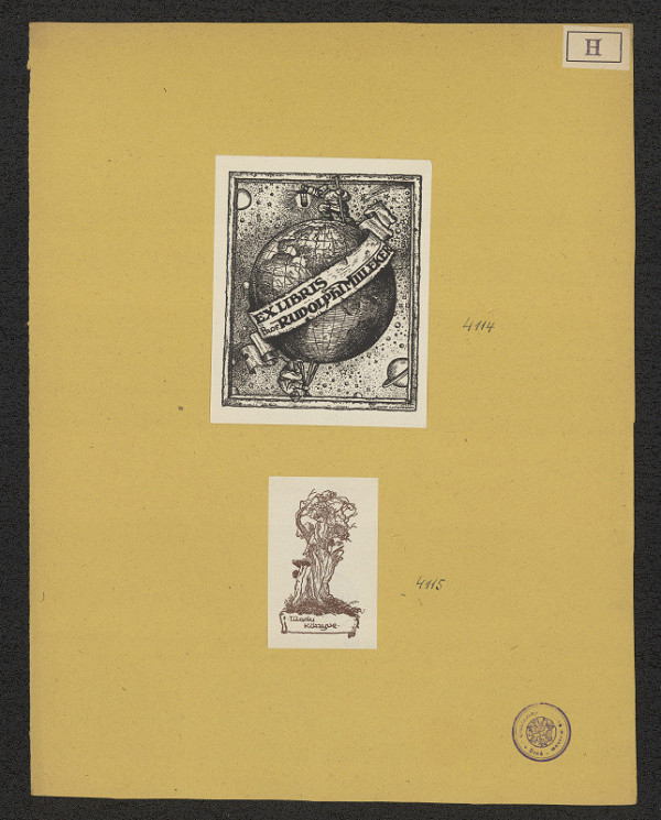 Jenö (Eugen) Haranghy – Exlibris Madu Könyve 