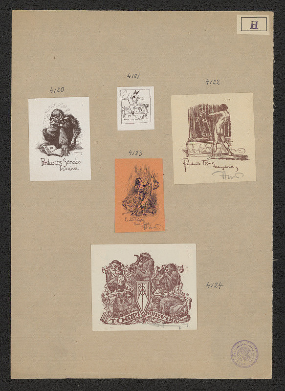 Jenö (Eugen) Haranghy – Exlibris P. T. 