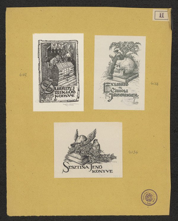 Jenö (Eugen) Haranghy – Exlibris Dr. Caroli Jassniger 