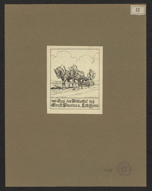 Hartmann – Exlibris Ernst Smetana 