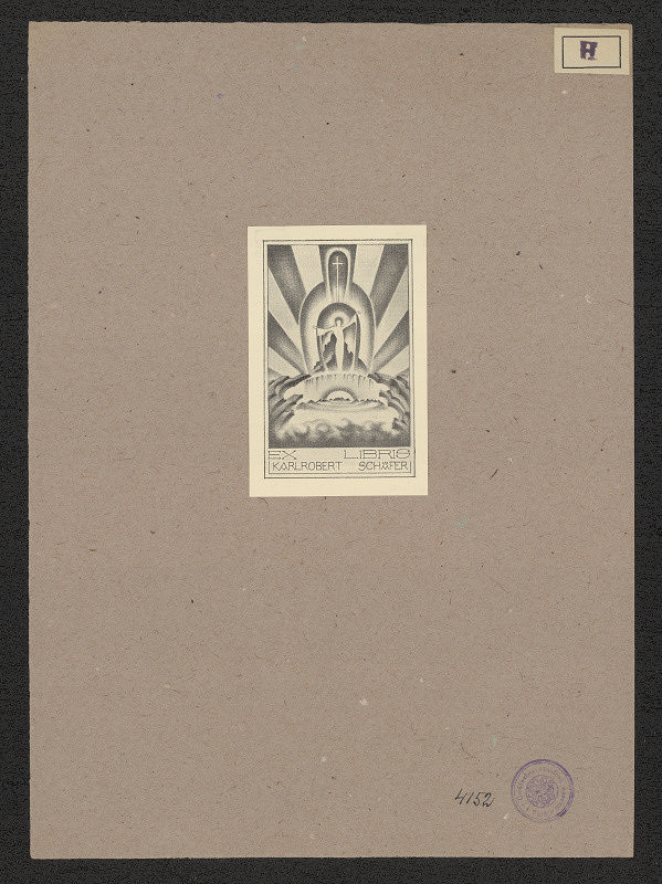 Richard Hartmann – Exlibris Karlrobert Schäfer 