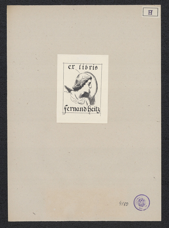 Robert Heitz – Exlibris Fernand Heitz 