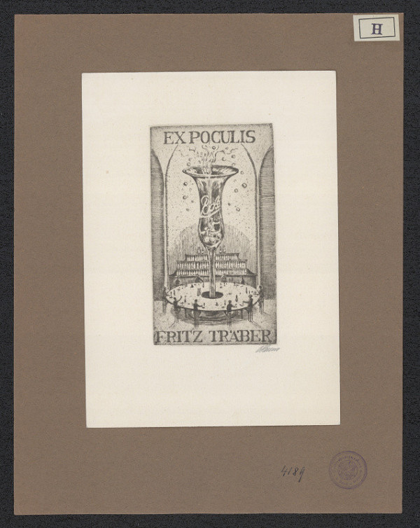 A. Henner – Exlibris Fritz Träber 