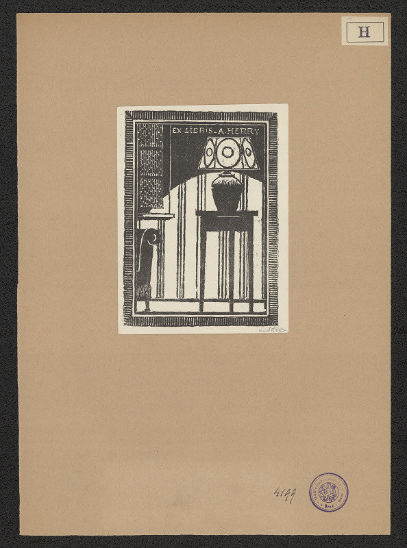 André Herry – Exlibris A. Herry 