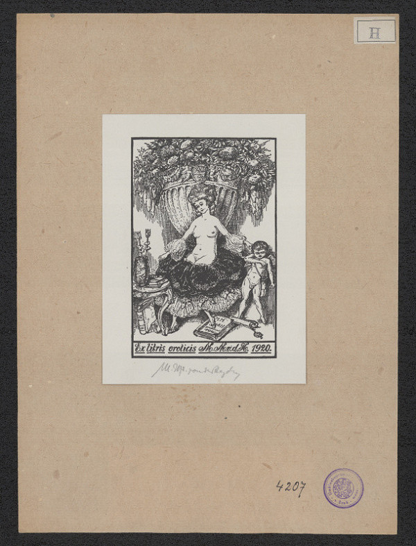 Max Manfred von der Heyden – Ex libris eroticis M. M. v. d. H. 