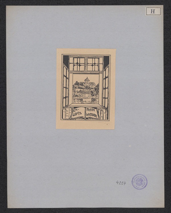 Káthe Hirschberg – Exlibris Frieda Wolffrau 