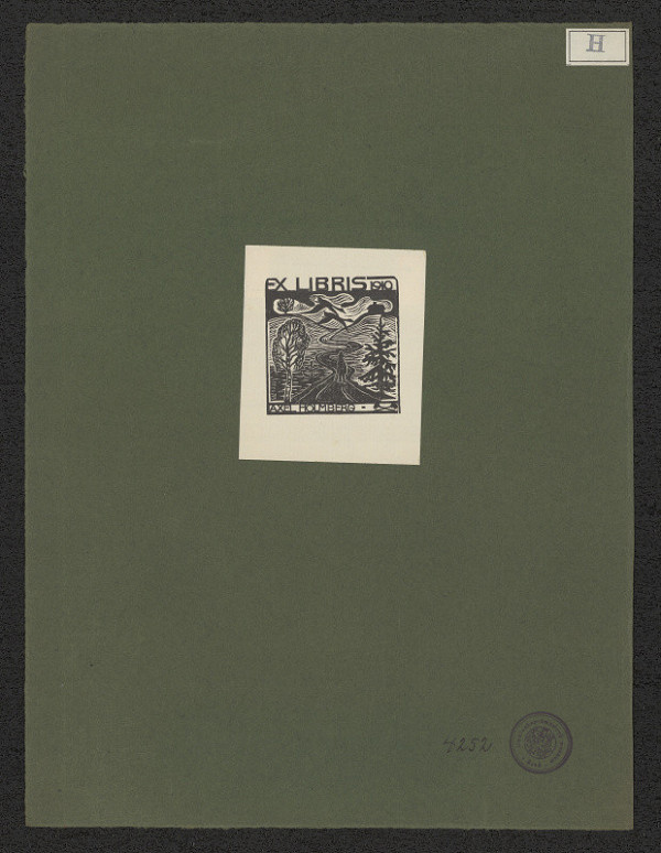 Axel Hohnberg – Ex libris Axel Holmberg 