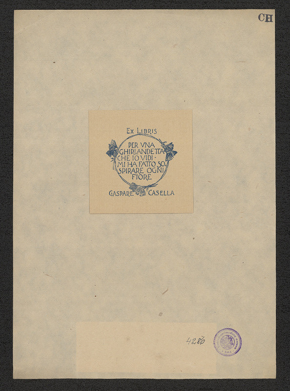 Cambellotti (Cambelotti) – Gaspare Casella 