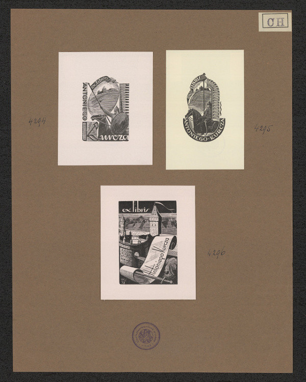 Nil Chasewicz – Ex libris Antoniego Kurcza 