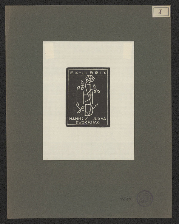 Heinz Janda – Ex libris Hanns Juscha Dworschak 