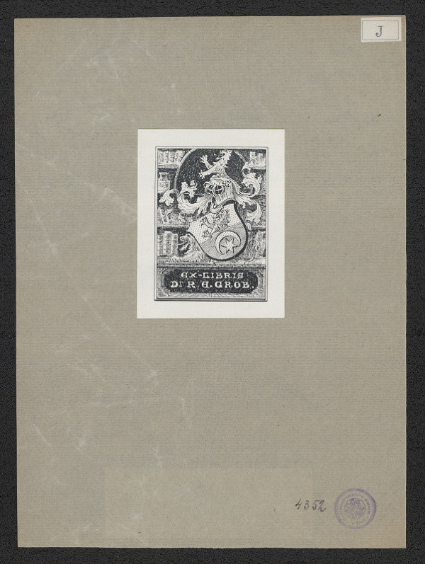 neznámý – Dr. R. E. Grob 