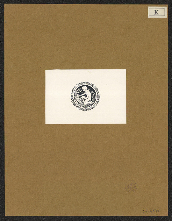 Rudolf Koch/1876 – exlibris 