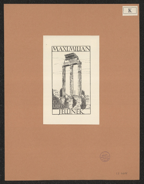 neurčený autor – Maximilian Jellinek 