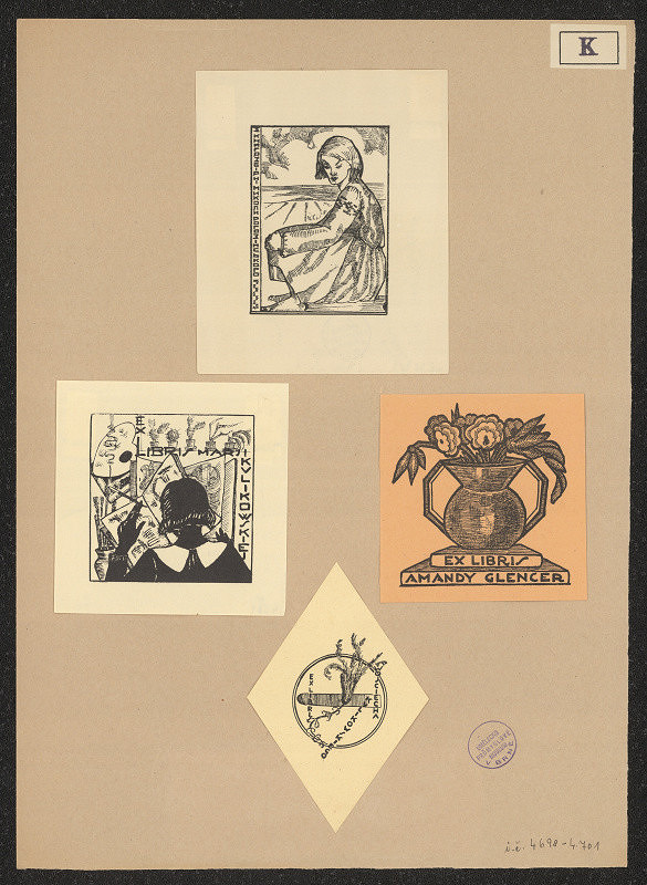 Maria Kulikowska – Exlibris Amandy Glencer 