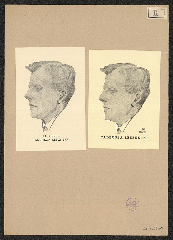 Maria Kulikowska – Exlibris Tadeusza Lesznera 