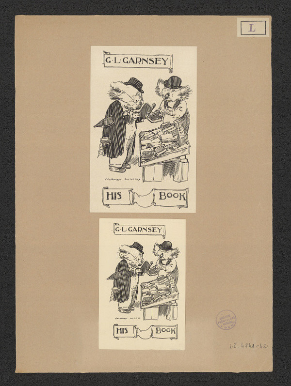 Norman Lindsay – His book G. L. Garnsey 