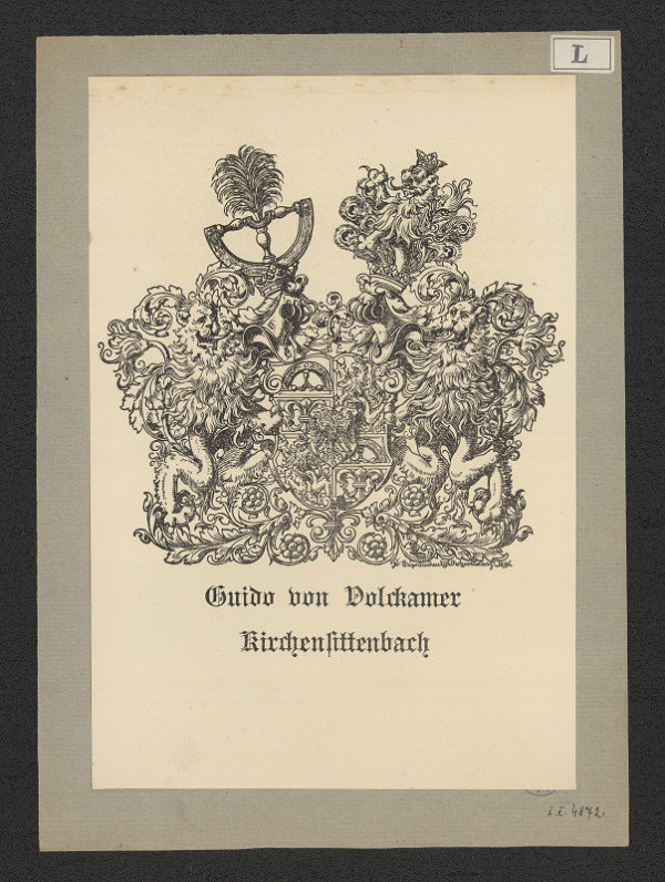 v. Colberg Löffelholz – Guido von Volckamer Kirchensittenbach 