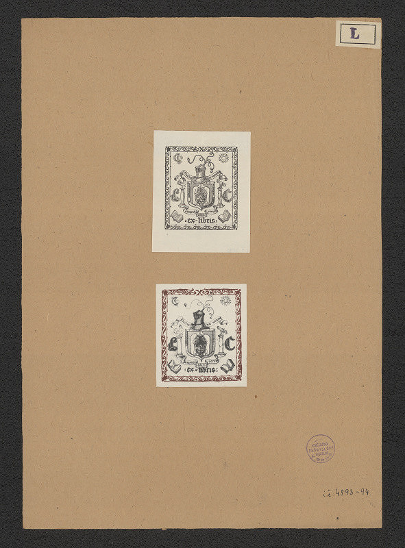 Antonio Lozoya – Ex libris LC 