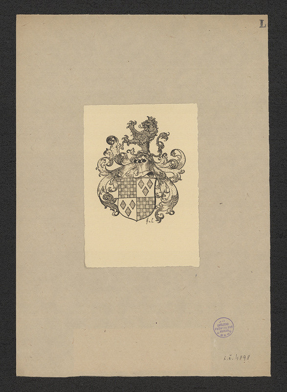 Luesemans – exlibris erb 