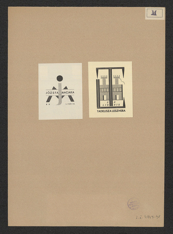 Józef Maciak – Exlibris Józefa Maciaka 