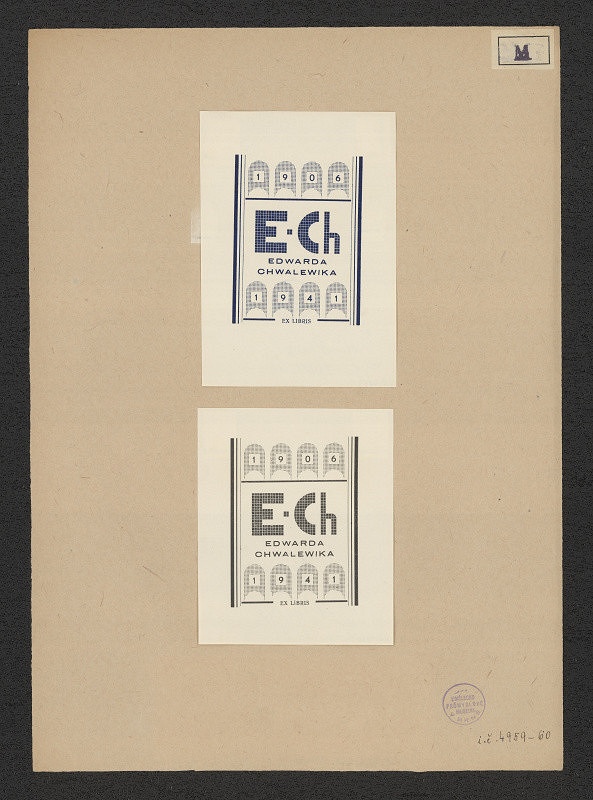 Józef Maciak – Exlibris Edwarda Chwalewika 