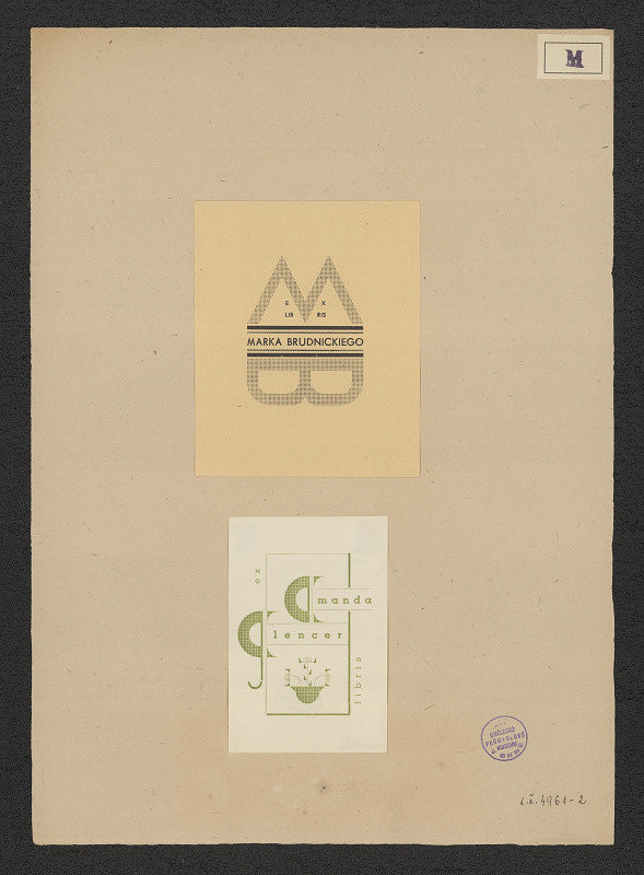 Józef Maciak – Exlibris Marka Brudnickiego 