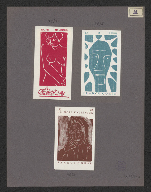 Miha Maleš – Exlibris France Gorše 