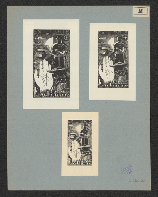 Marian Malicky – Exlibris Antoniego Lawkowicza 