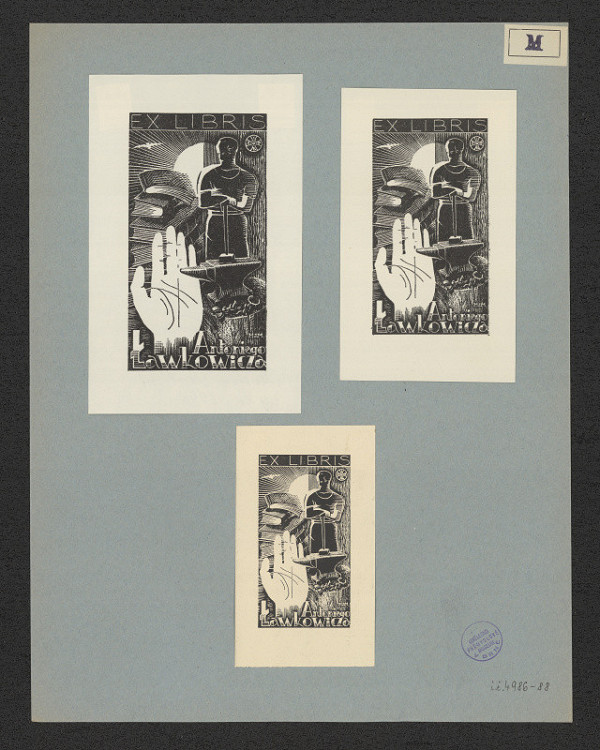 Marian Malicky – Exlibris Antoniego Lawkowicza 