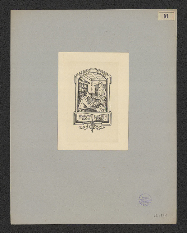 Felix Maltz – Dies Buch gehört Walther Deneke 