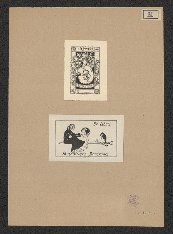 Rudolf Mekicki – Exlibris Eugeniusza Barczaka 