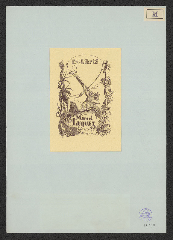 Paul Francois Morvan (pseud. Pan) – Marcel Luquet 