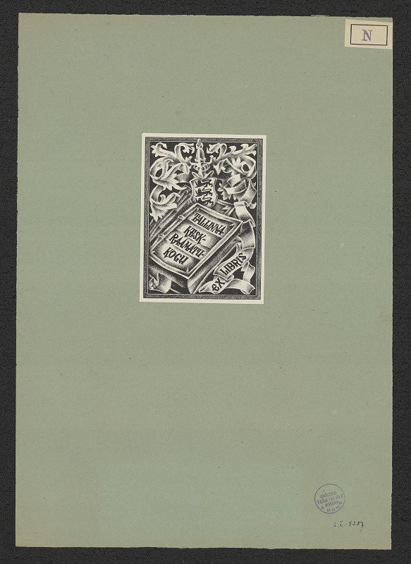 Johann Naha – Tallinna Kesk-Raamatu-Kogu 