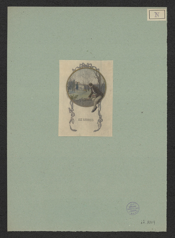 M. Neudorfer – exlibris univerzální 