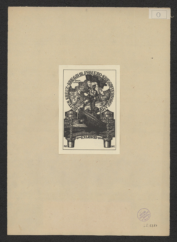 Alfred Offner – Rotes Kreuz. Kriegshilsbuero. Kriegsfuersorgeamt 