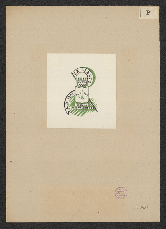 Pencak – Ex libris Stefana Przewalskiego 