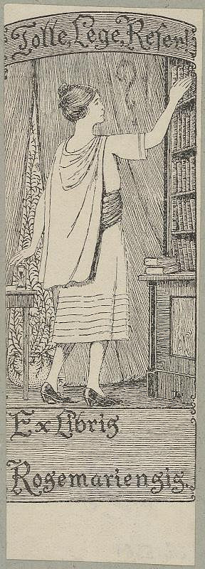 August Potuczek – Ex libris Rosemariensis 