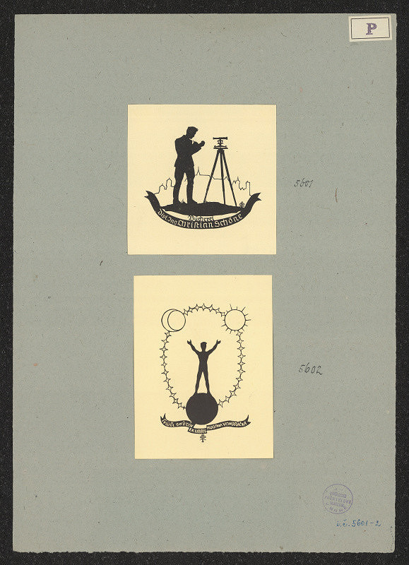 Ernst August Potuczek-Lindenthal – Ex libris Hugona Vondráčka 