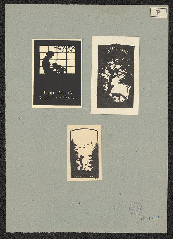 Ernst August Potuczek-Lindenthal – Inge Rachs Buchzeichen 