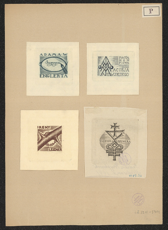 Tadeusz Przypkowski – Exlibris Macieja Majewskiego 