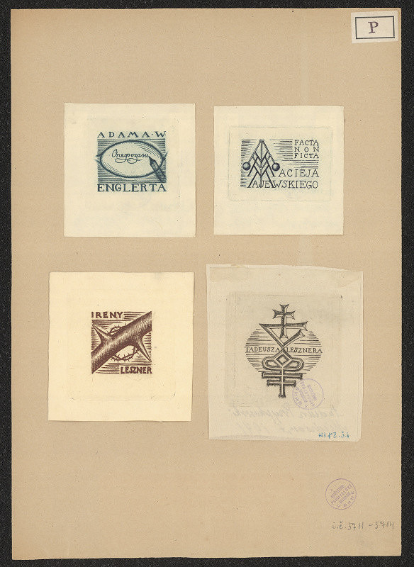 Tadeusz Przypkowski – Exlibris Tadeusza Lesznera 